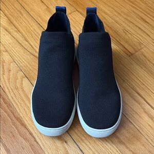 Rothy's Black Slip-On Sneakers with Knit Upper